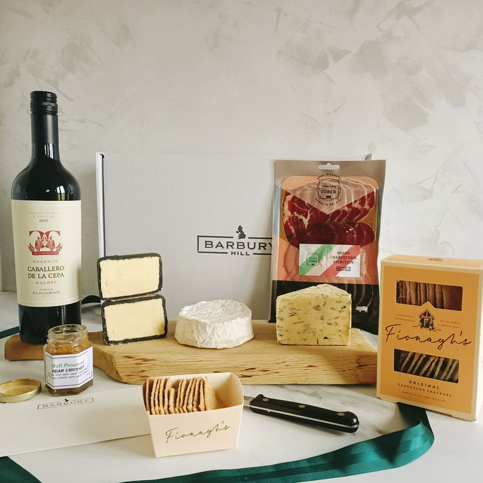 Classic Red Wine and Artisan Cheese Hamper